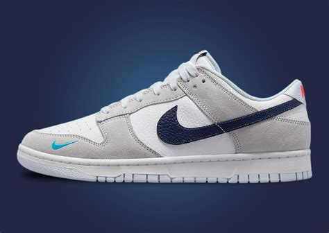 nike dunk low grey mini swoosh|nike dunks low shoes.